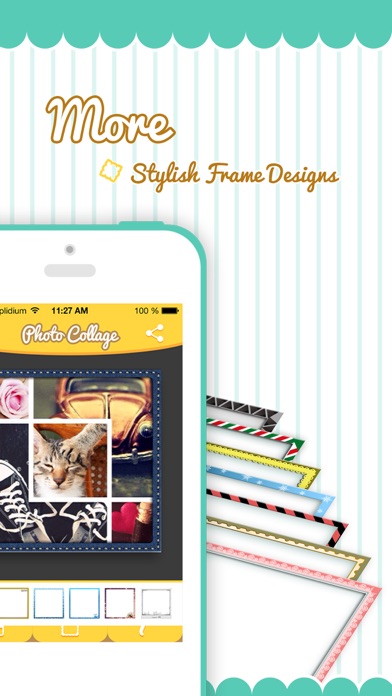 Pic-Frame Grid (Photo Collage Maker and Editor) screenshot 2