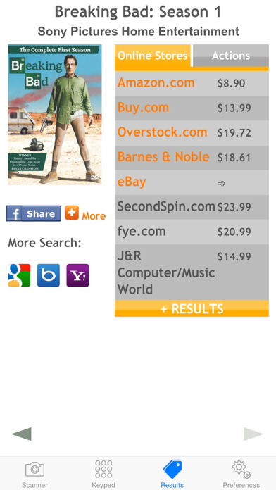Pic2shop Barcode & QR scanner screenshot 3