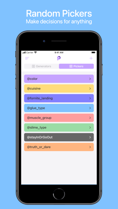 Picks: Random Generator screenshot 3