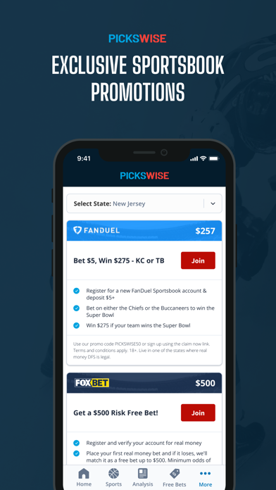Pickswise Sports Betting screenshot 2