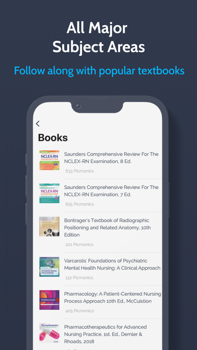 Picmonic Nursing School Study screenshot 2