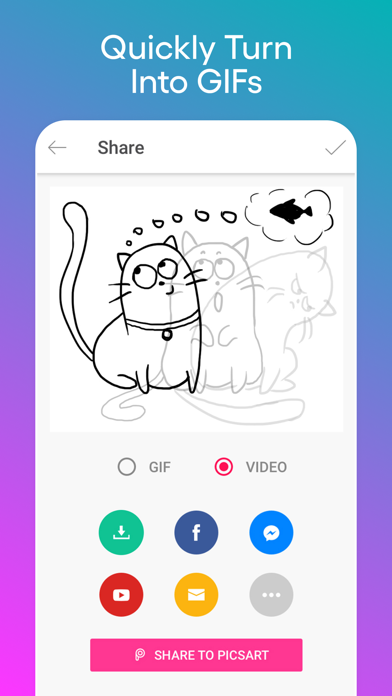 Picsart Animator - GIF & Video screenshot 1