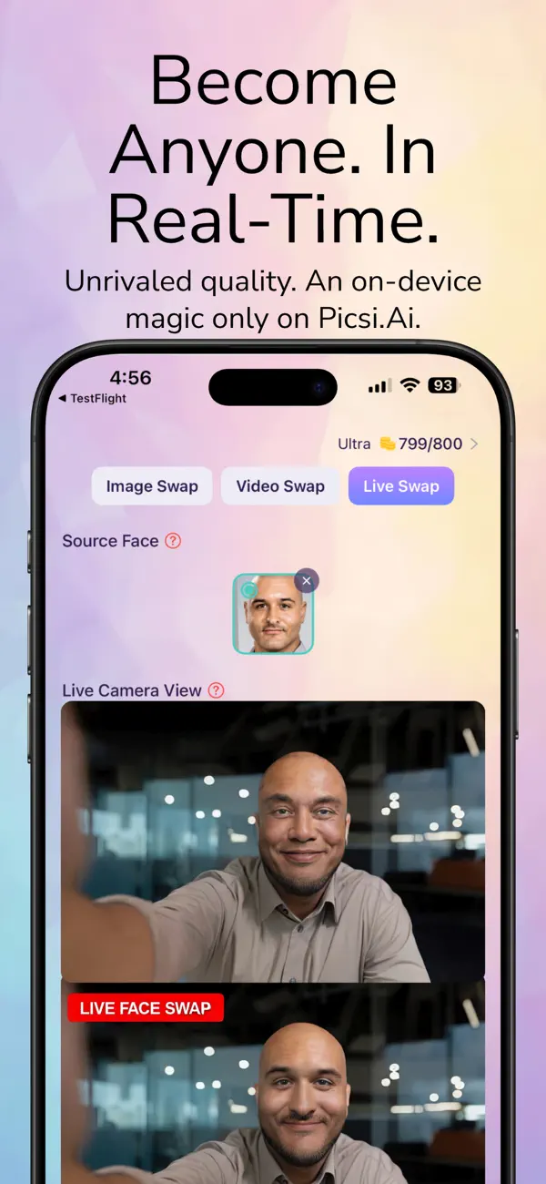 Picsi.Ai Face Swap Live screenshot 2