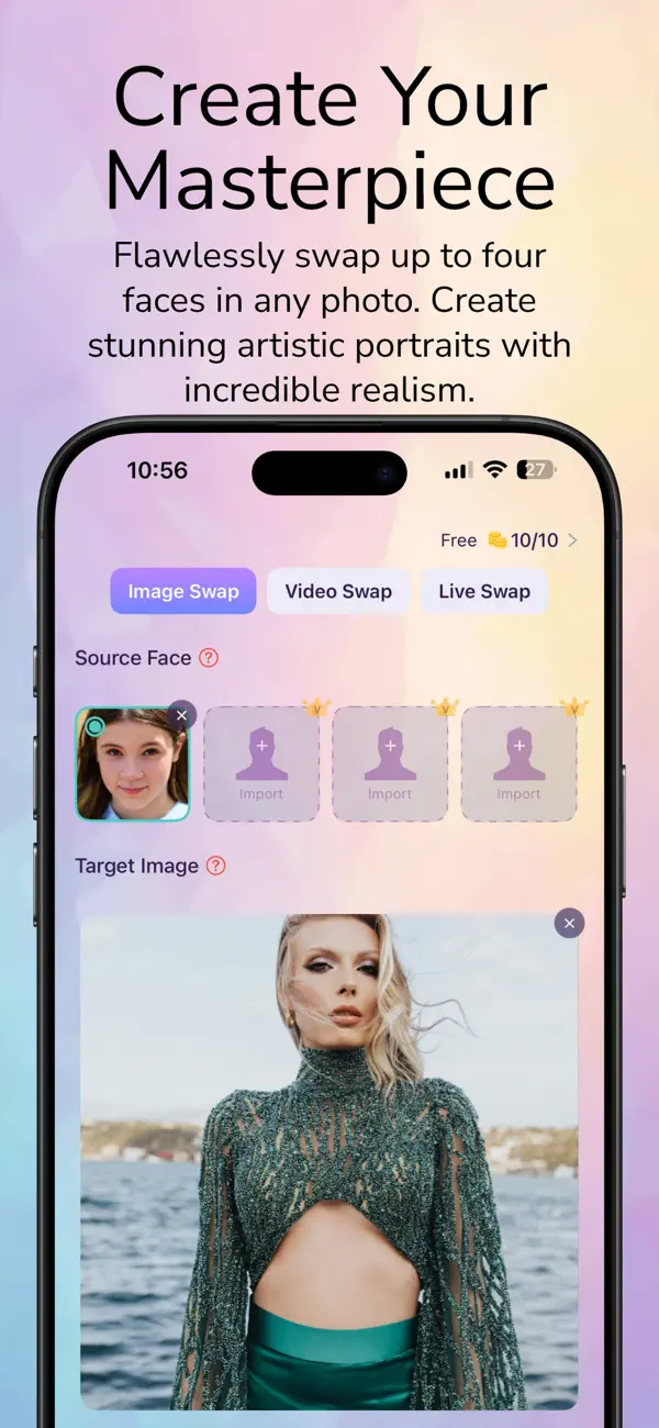 Picsi.Ai Face Swap Live screenshot 1