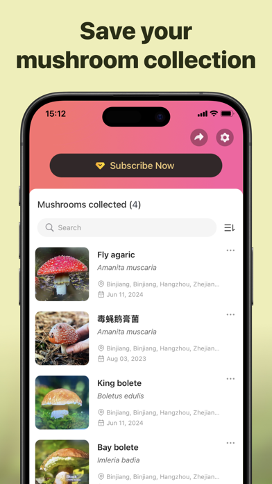 Picture Mushroom: Identifier screenshot 2