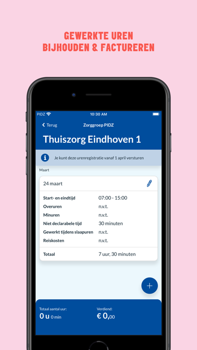 PIDZ – zzp’ers in de zorg screenshot 1