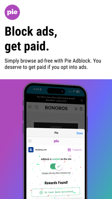 Pie Adblock for Safari screenshot 2