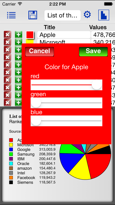 Pie Diagrams by iMathics screenshot 2