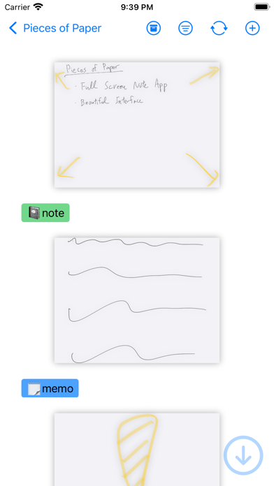 Pieces of Paper screenshot 2