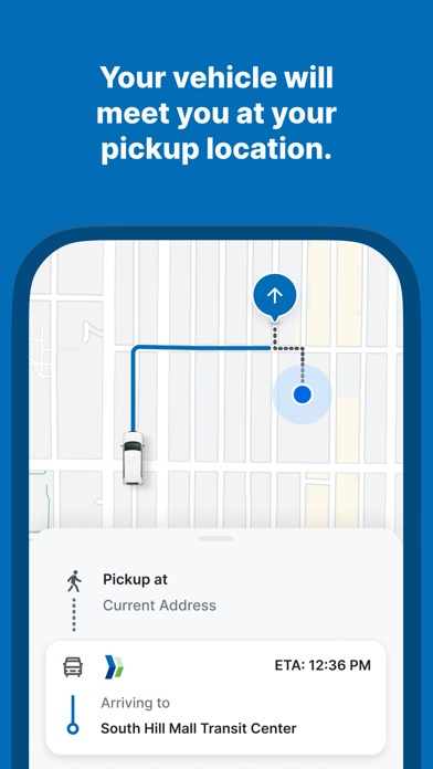 Pierce Transit On-Demand screenshot 2