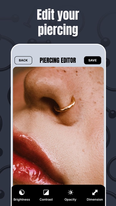 Piercing Photo Editor FX-pics screenshot 1
