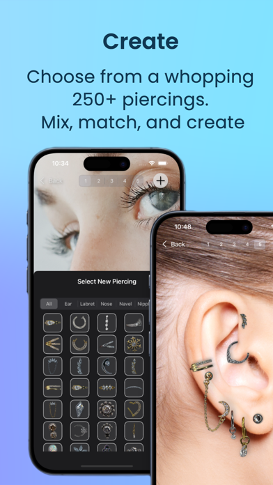 Piercing Simulator Photo Edit screenshot 4