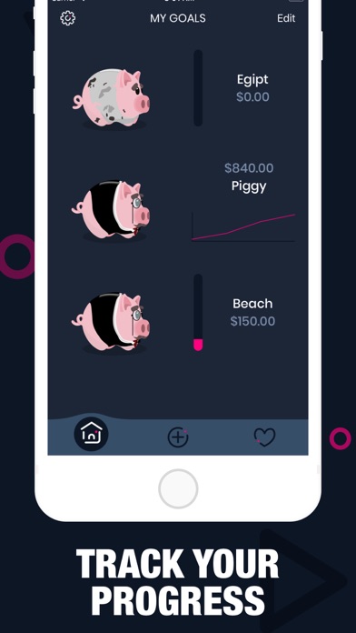 Piggy Goals: Money Saving screenshot 2