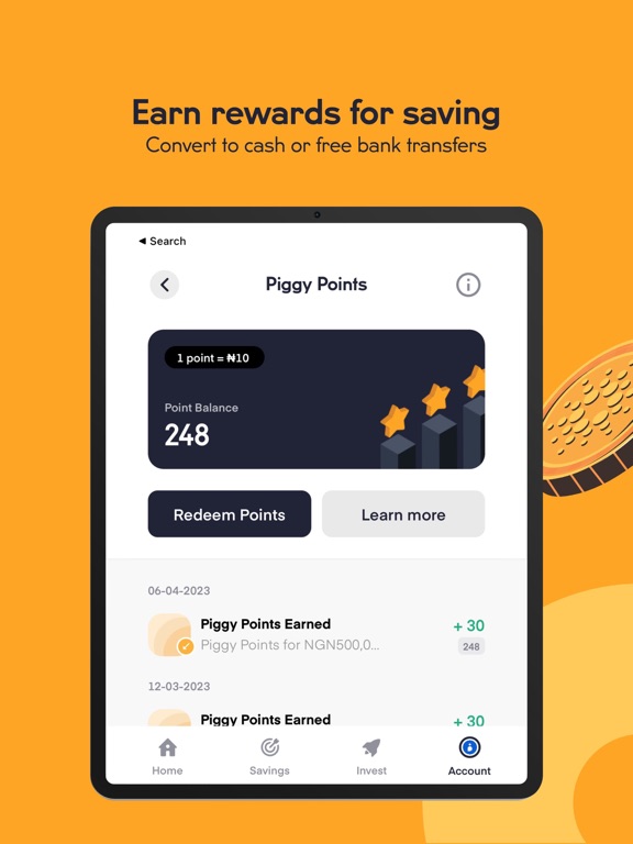 PiggyVest: Save & Invest Today screenshot 2