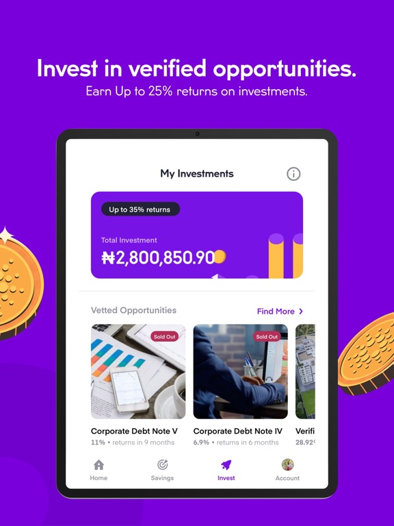 PiggyVest: Save & Invest Today screenshot 7
