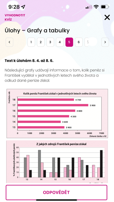 Přijímačky VŠ: OSP, ZSV, TSP screenshot 1