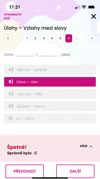 Přijímačky VŠ: OSP, ZSV, TSP screenshot 2