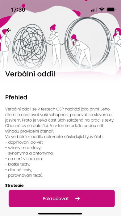 Přijímačky VŠ: OSP, ZSV, TSP screenshot 3