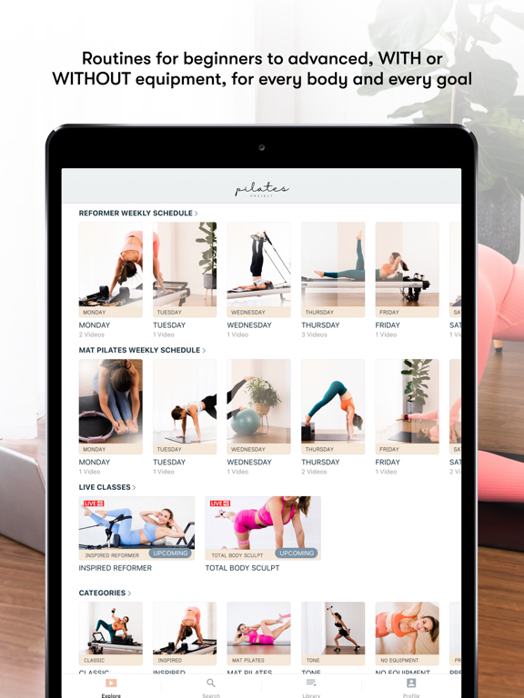Pilates Project screenshot 9