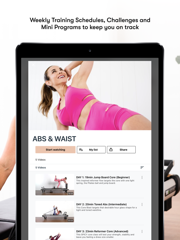 Pilates Project screenshot 6