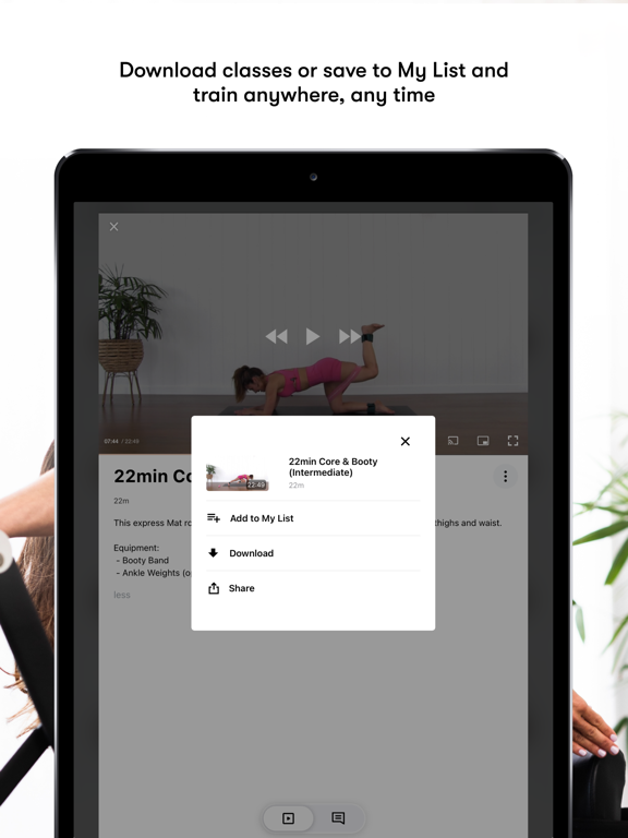 Pilates Project screenshot 1