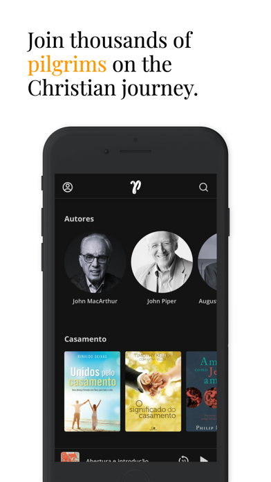 Pilgrim: audiobooks and ebooks screenshot 1