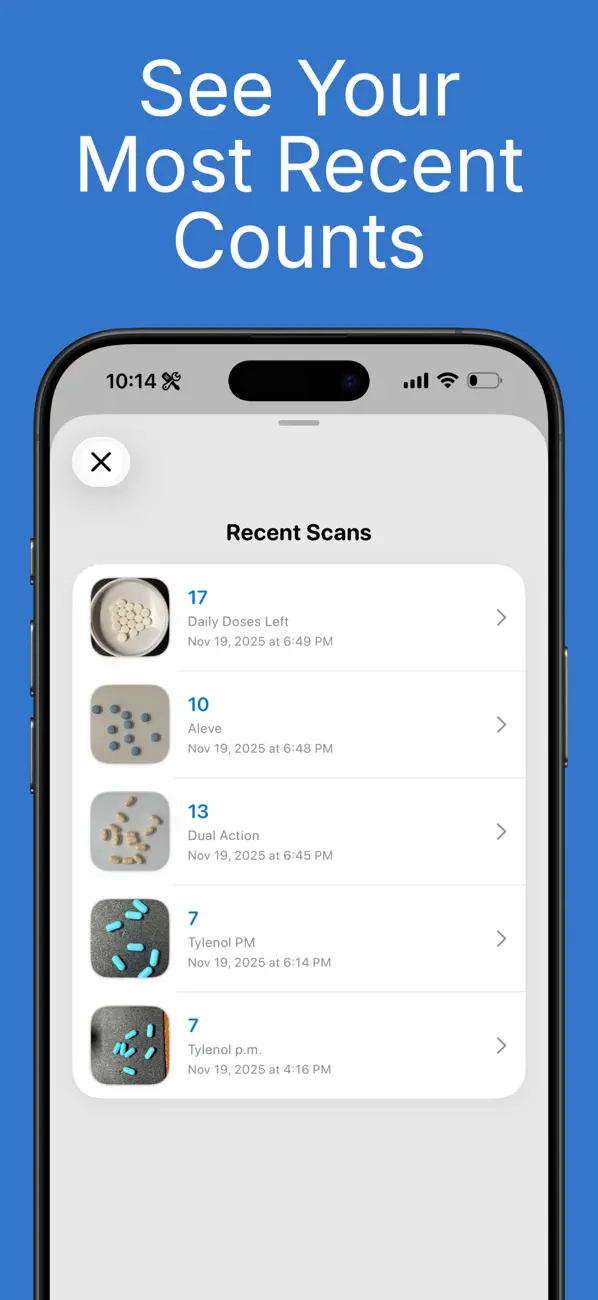 Pill Counter • PillPeek screenshot 2