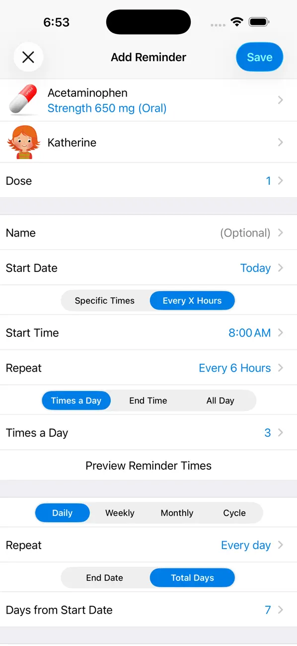 Pill Reminder - All in One screenshot 5
