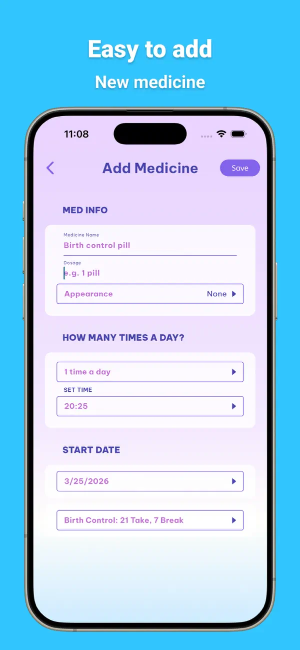 Pill Reminder - Medication Log screenshot 3
