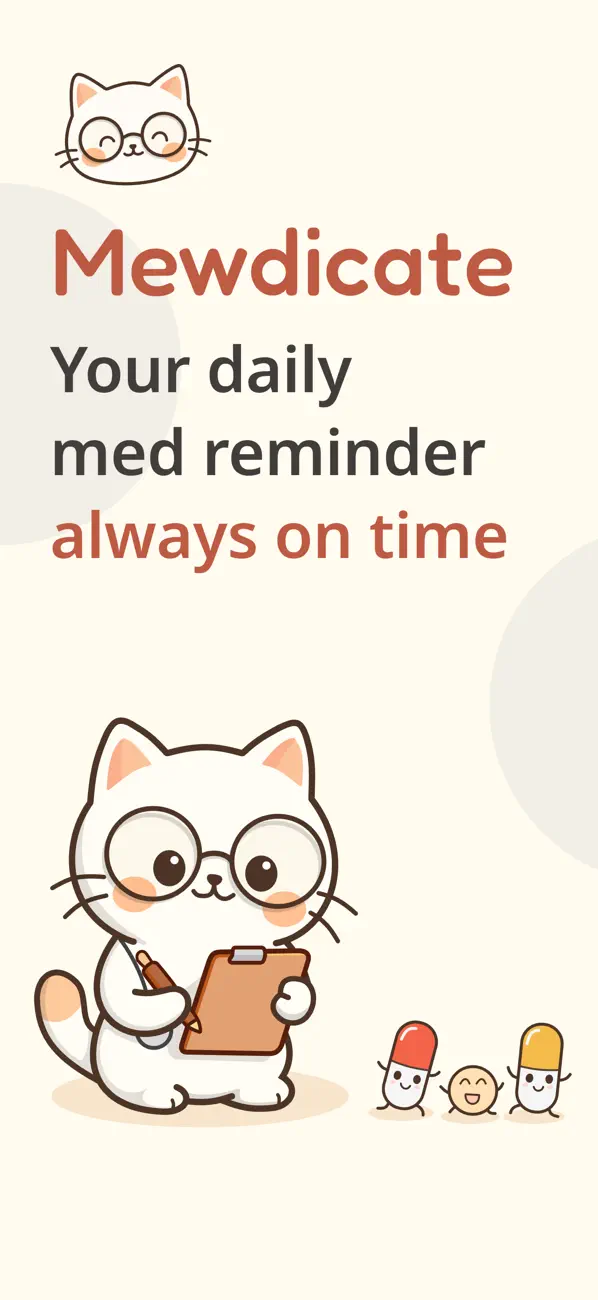 Mewdicate: Pill Reminder screenshot 6