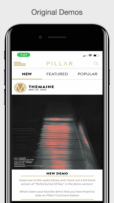 Pillar: Music Community screenshot 1