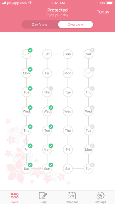 Pilly! 2 - Pill Reminder screenshot 1
