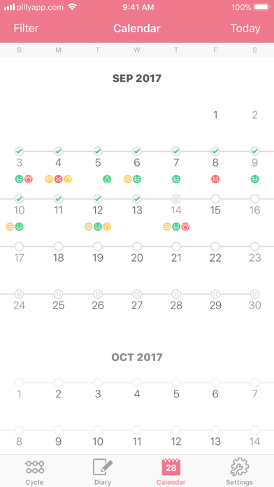 Pilly! 2 - Pill Reminder screenshot 2