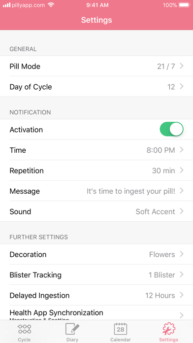 Pilly! 2 - Pill Reminder screenshot 5