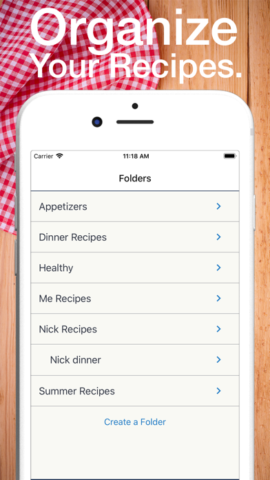 Pinch It! Recipe Box screenshot 2