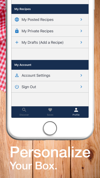 Pinch It! Recipe Box screenshot 1
