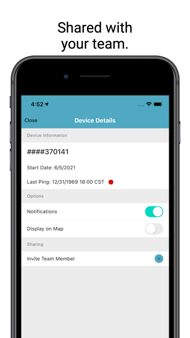 Pinged screenshot 1