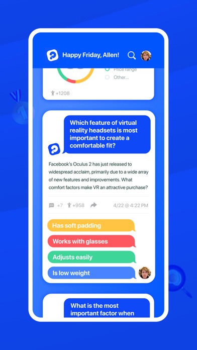 Pinion - Daily Polls screenshot 4