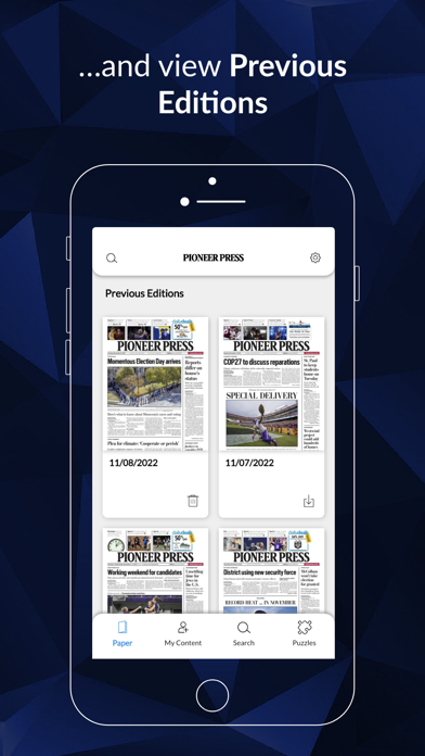 Pioneer Press e-Edition screenshot 1