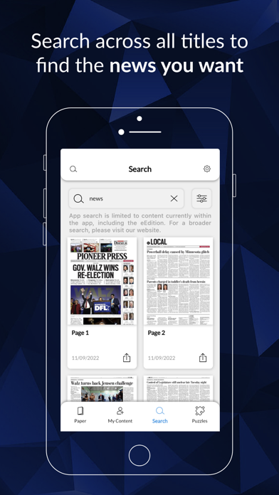 Pioneer Press e-Edition screenshot 2