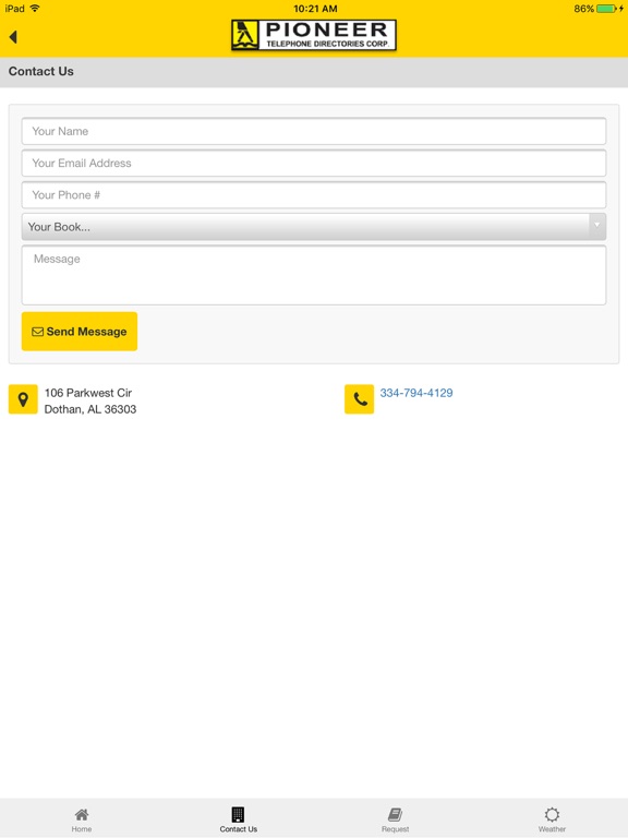 Pioneer Telephone Directories screenshot 2