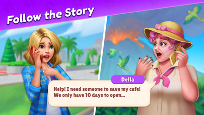 Piper’s Pet Cafe: Solitaire screenshot 1
