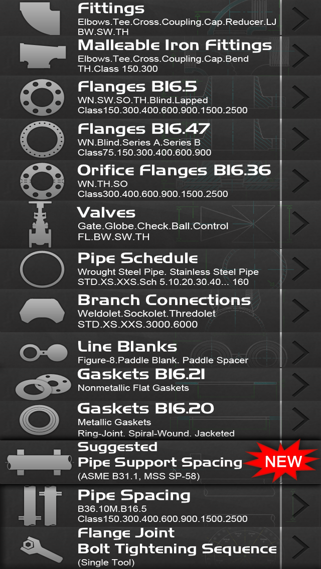 Piping DataBase - XTREME screenshot 4