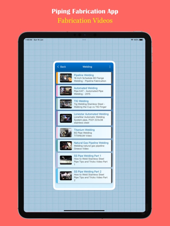 Piping Fabrication App screenshot 1