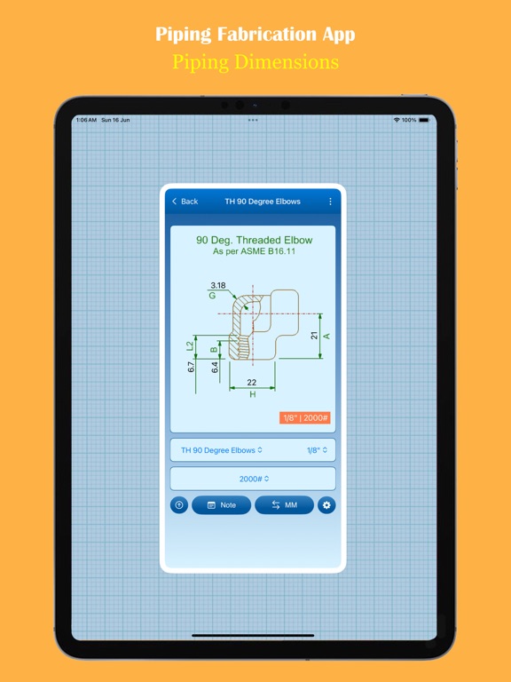 Piping Fabrication App screenshot 6