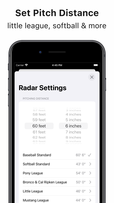 Pitch Counter & Radar Gun screenshot 2