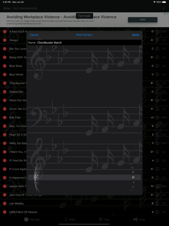 Pitch Perfect (Pitch Pipe) screenshot 1