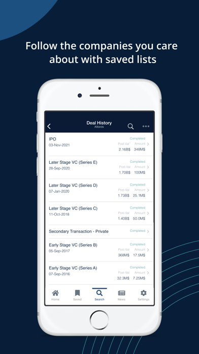 PitchBook Mobile screenshot 3