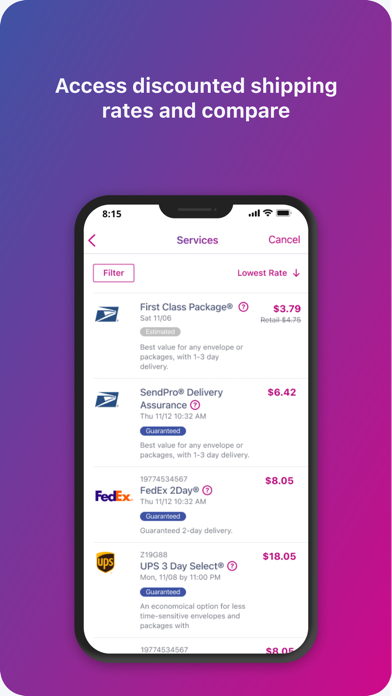PitneyShip®-Ship and Track screenshot 3