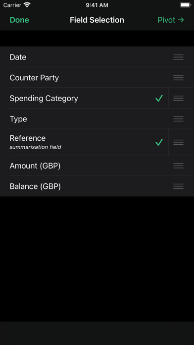 Pivot App screenshot 3